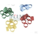 Obrączki dla drobiu 20mm 100 szt. MIX kolorów
