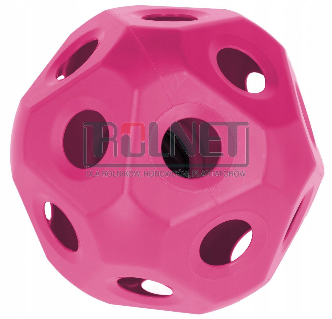 Piłka do zabawy dla koni HeuBoy, 40 cm różowy