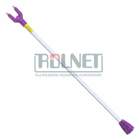 Poganiacz elektryczny AKUMULATOROWY 71cm 7000 V, OKRĄGŁA końcówka