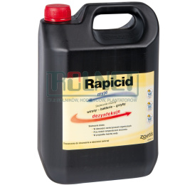 Rapicid 5l – Płynny preparat do dezynfekcji o właściwościach myjących.