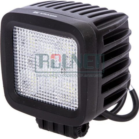 Lampa robocza LED, kwadratowa, 42W 3780 lm 10/30V światło rozproszone 6 LED Kramp