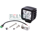 LA10082 Lampa robocza LED, kwadratowa, 60W 5400 lm 10/30V światło rozproszone 6 LED Kramp