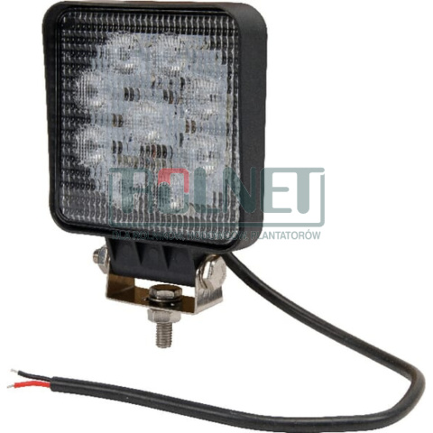 Lampa robocza LED, kwadratowa, 27W 2376 lm 10/30V światło rozproszone