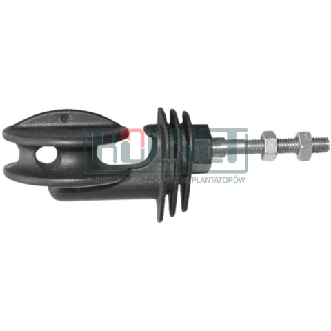 Izolator narożny, czarny 10 szt. AKO