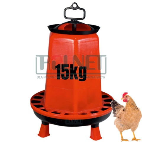 Karmnik dla kur i drobiu 15 kg