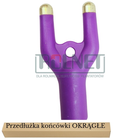 Poganiacz elektryczny AKUMULATOROWY 71cm 7000 V, OKRĄGŁA końcówka