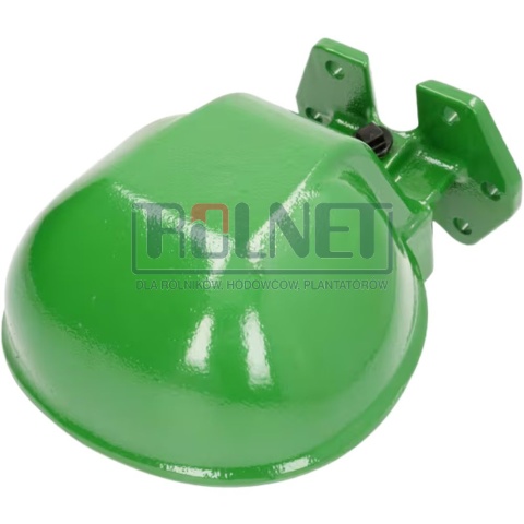 202008FA Poidło miskowe żeliwne dla bydła i koni z zaworem rurowym 2l