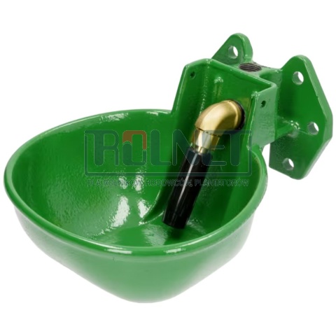 Poidło miskowe żeliwne dla bydła i koni z zaworem rurowym Farma