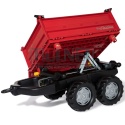 Przyczepa dwuosiowa czerwona MegaTrailer Rolly Toys
