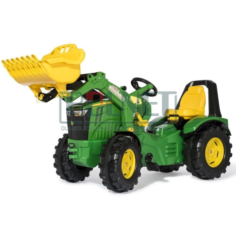 R651047 Traktor X-Trac John Deere 8400R z ładowaczem czołowym