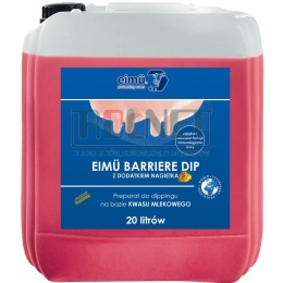 Barriere Dip 20 l z kwasem mlekowym i nagietkiem – preparat do dippingu strzyków