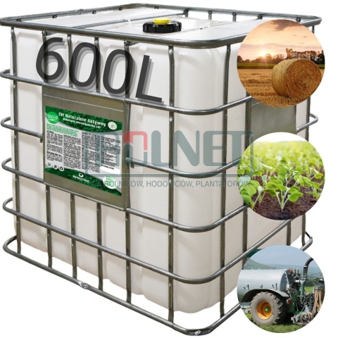 EM Naturalnie Aktywny 600 l – mikrobiologiczny preparat do poprawy żyzności gleby i rozkładu resztek