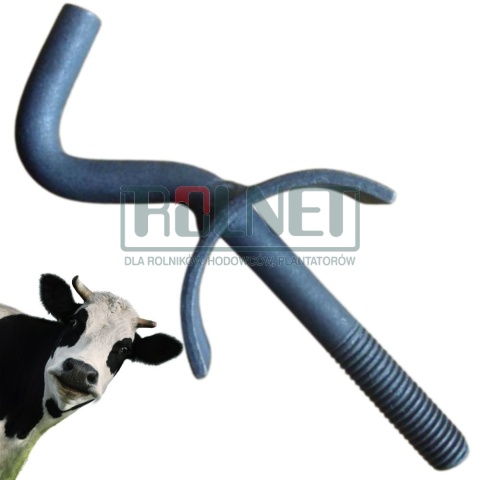 Haczyk uwięzi przegród stanowiskowych typu B