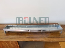 Karmidło dla drobiu ocynk, 10 x 100 cm