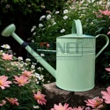 Konewka metalowa 12 l zielona – konewka ogrodowa z sitkiem do podlewania roślin