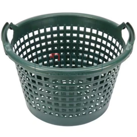 Kosz do zbierania ziemniaków zielony 25 kg – wytrzymały pojemnik z uchwytem z tworzywa sztucznego