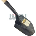 Łopata ogrodowa SHW True Temper z trzonkiem 120 cm – hartowana z trzonkiem jesionowym i uchwytem gumowym