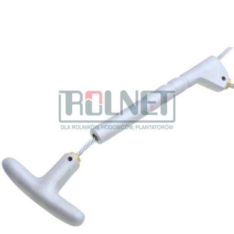 Pętla poskromu „Kort” do prowadzenia knurów – długość 57 cm, linka 5 mm