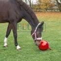Piłka do zabawy dla koni 25 cm czerwona