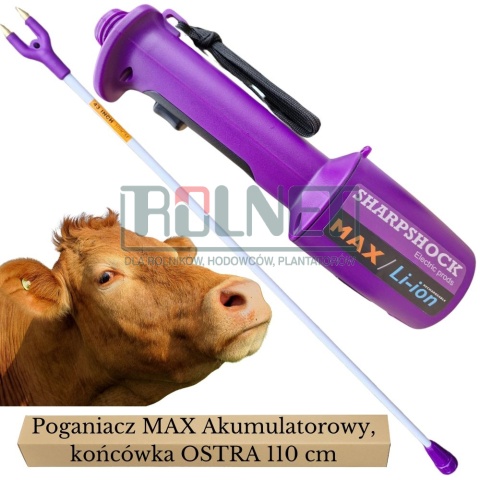 Poganiacz elektryczny MAX AKUMULATOROWY 110cm 7000 V, OSTRA