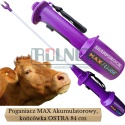 Poganiacz elektryczny MAX AKUMULATOROWY 84cm 7000 V, OSTRA końcówka