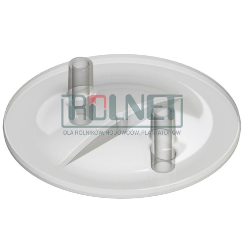 Pokrywa do bańki udojowej Ø205 mm, 2-otwory – do dojarek konwiowych mobilnych