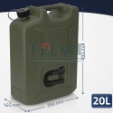Kanister na paliwo plastikowy 20 Hünersdorff PROFI