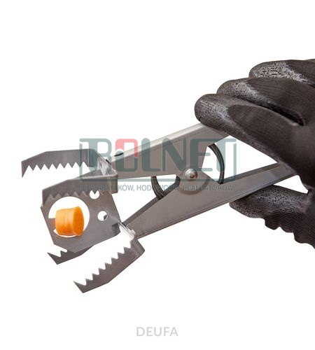 Pułapka na nornice VoleX John – metalowa szczypcowa, ocynkowana, z przynętą, do tuneli