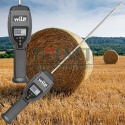 Wilgotnościomierz i termometr do siana, sianokiszonki i słomy Wile 500, z automatyczną kompensacją gęstości