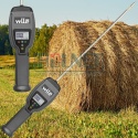 Wilgotnościomierz i termometr belowanego siana, sianokiszonki, słomy i kiszonki, Wile 500