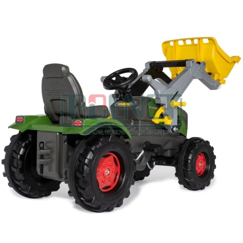 Traktor z napędem na pedały i ładowaczem Fendt 211 Vario RollyFarmtrac 3-8 lat rolly toys