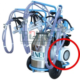 Uszczelka zbiornika podciśnienia dojarki