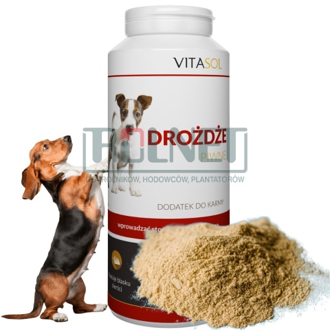 VITASOL drożdże piwne z witaminami dla psa, 1 kg