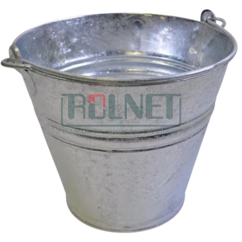 Wiadro metalowe oynkowane 11 l