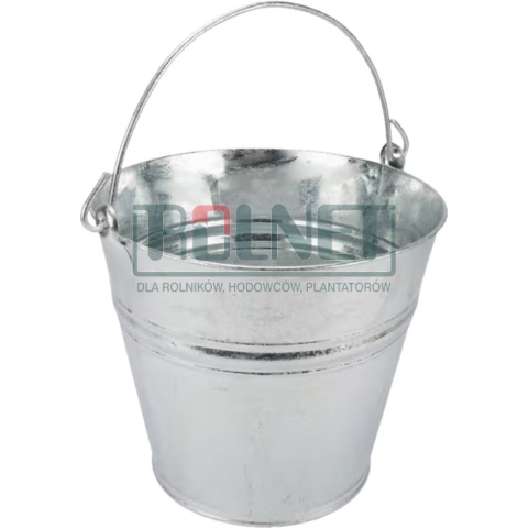 Wiadro metalowe ocynkowane 14 L