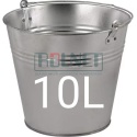 Wiadro ocynkowane 10 l