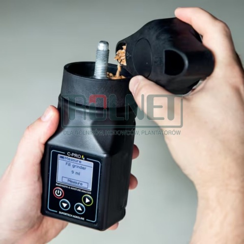 Wilgotnościomierz do zboża i nasion z młynkiem C-PRO - Bluetooth