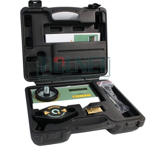 Wilgotnościomierz do ziarna Canagri z młynkiem, automatyczny pomiar wilgotności zbóż i nasion