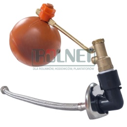 Zawór pływakowy do poideł niezamarzających