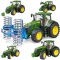 Ciągnik John Deere 7R 350 BRUDER 03150 – traktor rolniczy 1:16 z otwieraną maską i skrętną osią