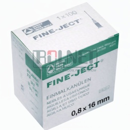 Igła jednorazowa 1,6 x 25 mm (opakowanie 100 szt.)