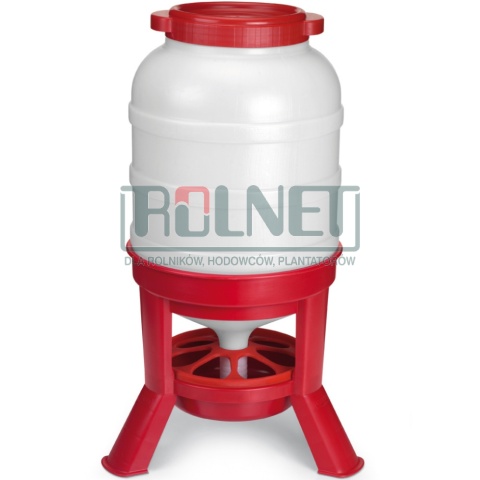 Karmidło dla kur i drobiu 40 kg AUTOMATYCZNE z tworzywa