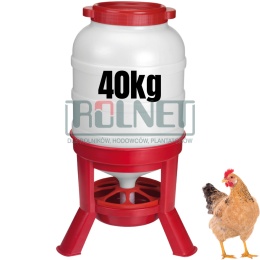 Karmidło dla kur i drobiu 40 kg AUTOMATYCZNE