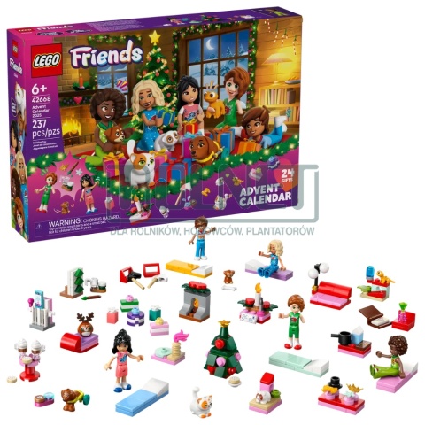 LEGO Friends Kalendarz adwentowy na 2025 rok