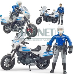 Motocykl policyjny Scrambler Ducati