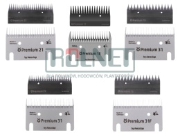 Ostrza do maszynki do strzyżenia Premium Aesculap – zestaw górne i dolne do bydła i koni