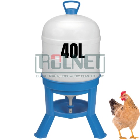 zestaw Poidło dla kur i drobiu 40L AUTOMATYCZNE + Karmnik 40kg dla kur AUTOMATYCZNY