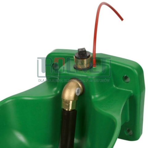 Poidło podgrzewane dla bydła HP20-RH 73W/24V z zaworem rurowym – podgrzewana rura zasilająca