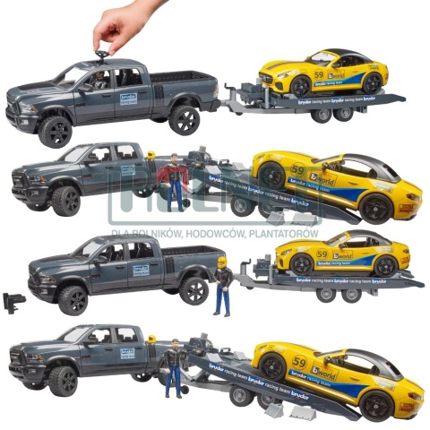 Pickup RAM 2500 Power wagon z zespołem wyścigowym Bruder
