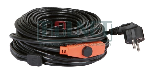 Przewód grzewczy z termostatem, 18 m